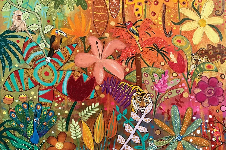 Indian Jungle Camouflage by Magali Modoux wall art