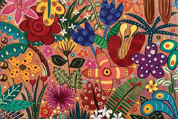 Global Folk: Crazy Jungle Doodle by Magali Modoux