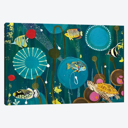 Great Barrier Reef Canvas Print #MMX30} by Magali Modoux Canvas Art
