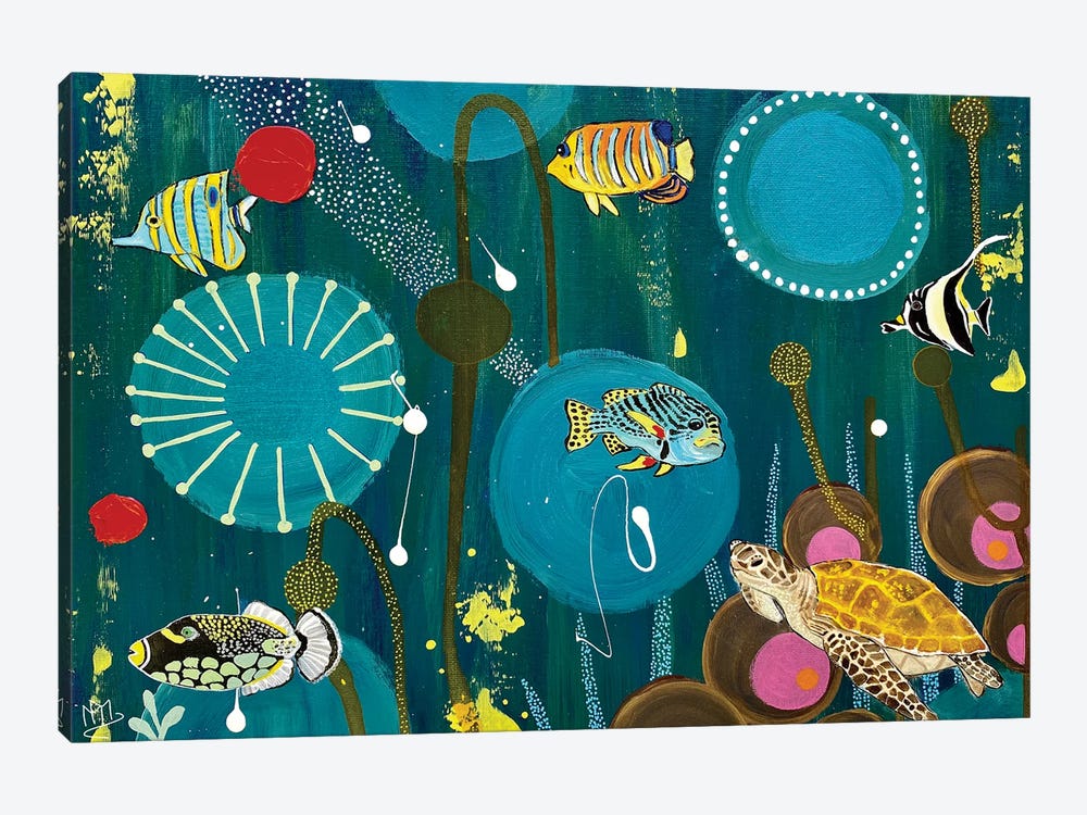 Great Barrier Reef by Magali Modoux 1-piece Art Print