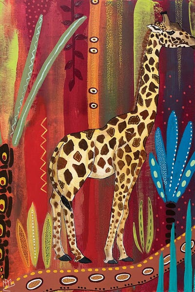 Magali Modoux: Simply Giraffe by Magali Modoux
