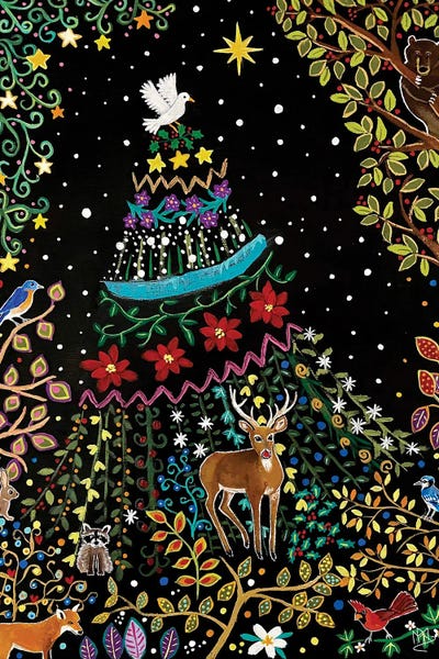 Raccoons: Christmas In The Forest by Magali Modoux