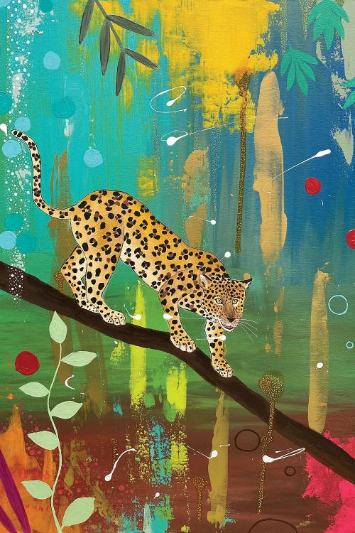 Majestic Jaguar by Magali Modoux wall art