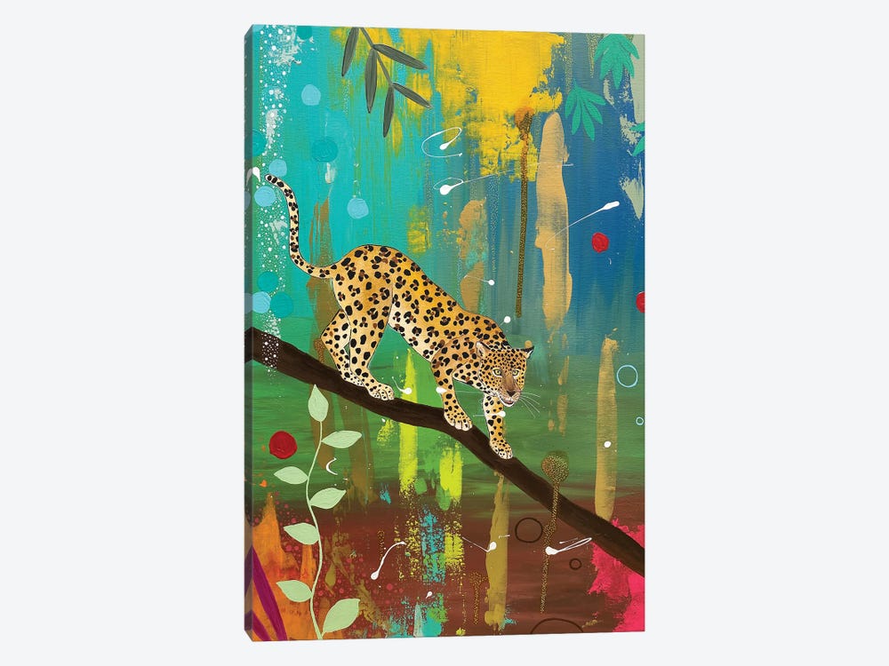 Majestic Jaguar by Magali Modoux 1-piece Canvas Artwork