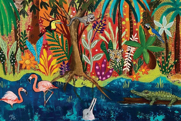 Primates: On A Boat Down The Amazon River by Magali Modoux