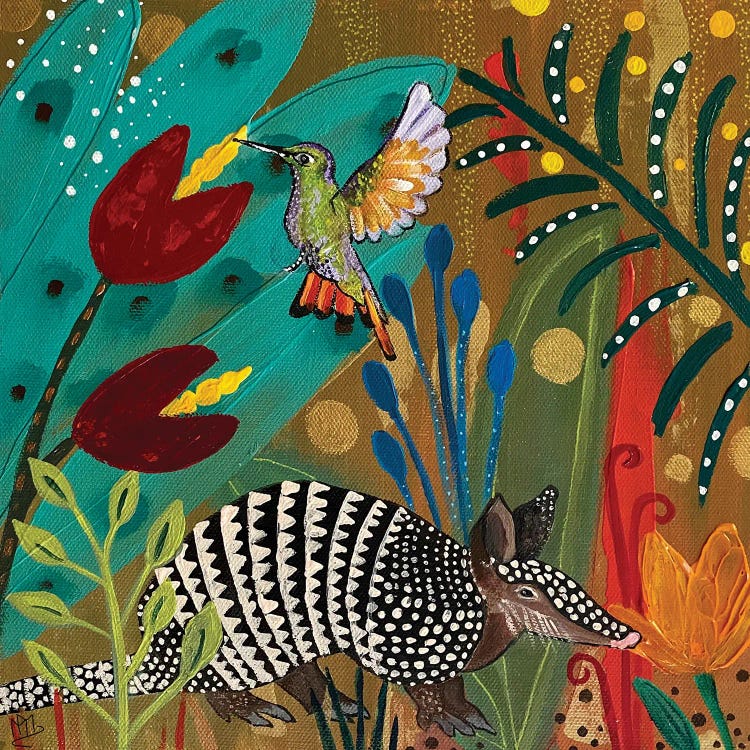 Armadillo by Magali Modoux wall art