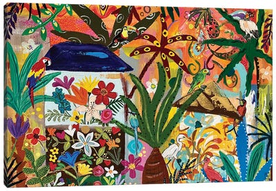 Back To Nature Canvas Art Print - Global Folk