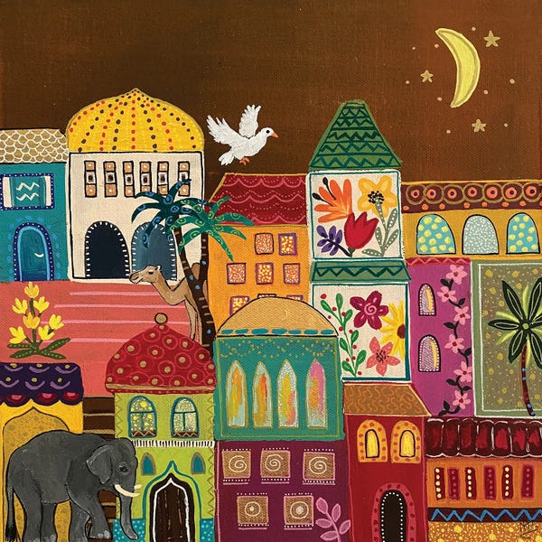 Middle Eastern Décor: The First Of The 1001 Nights by Magali Modoux