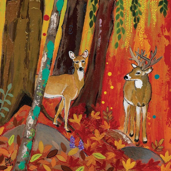 Deer: Soul Mates by Magali Modoux