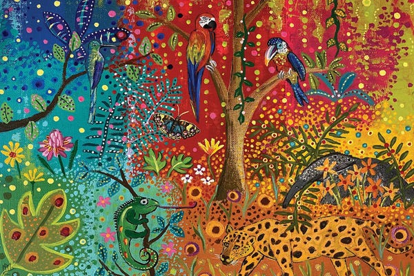 Global Folk: A Walk In The Rainforest by Magali Modoux