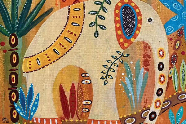 Magali Modoux: Hippy Ellie by Magali Modoux
