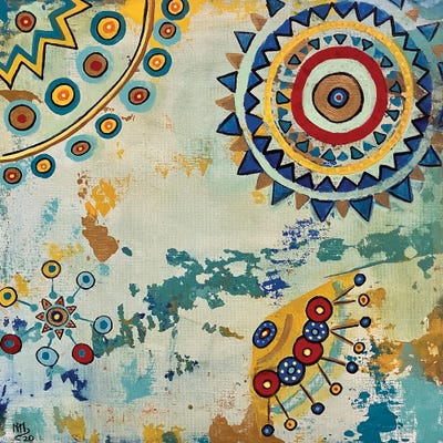 Sea Shore by Magali Modoux canvas print