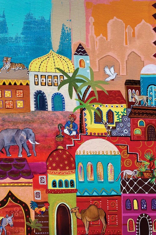 Once Upon A Time In The Middle East by Magali Modoux wall art