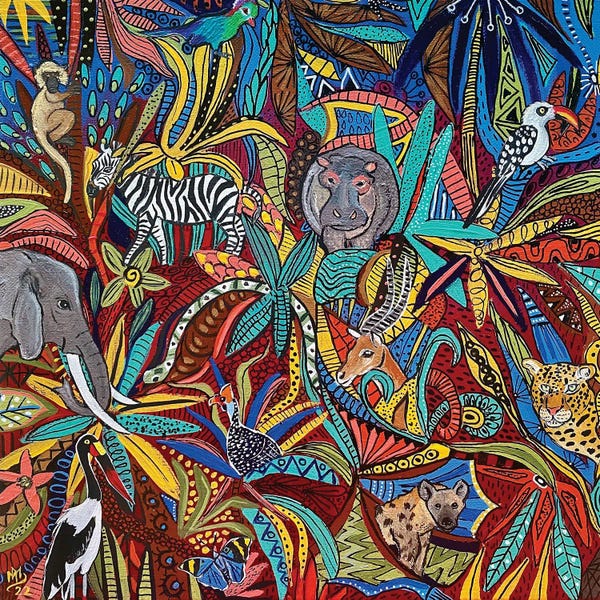 Magali Modoux: Tangled In The Jungle by Magali Modoux