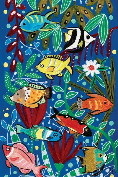 Magali Modoux: Visit To The Aquarium by Magali Modoux
