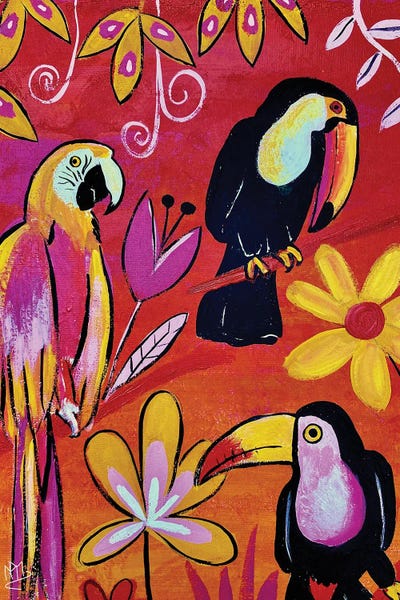 Jungles: Tropical Birds Rhapsody by Magali Modoux