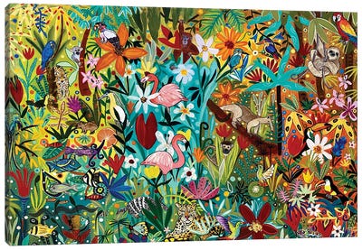 Amazonian Wonder Canvas Art Print - Global Folk