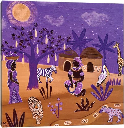 Drum Serenade Canvas Art Print - Magali Modoux