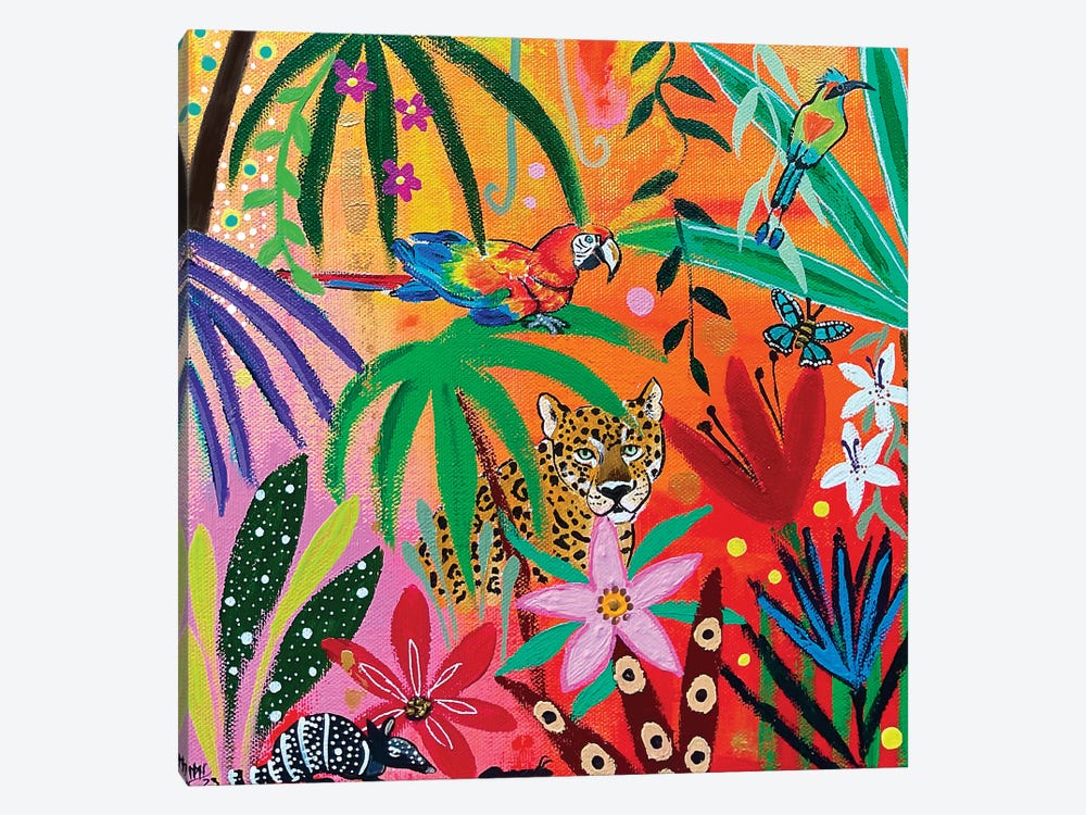 Sunset In The Rainforest by Magali Modoux 1-piece Canvas Print