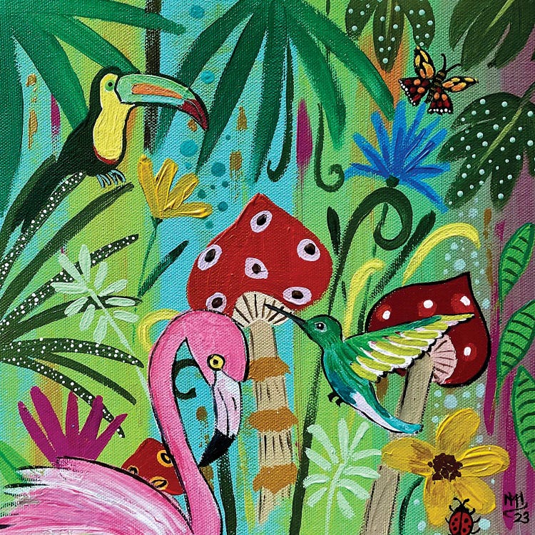 The Wonders Of The Rainforest by Magali Modoux wall art