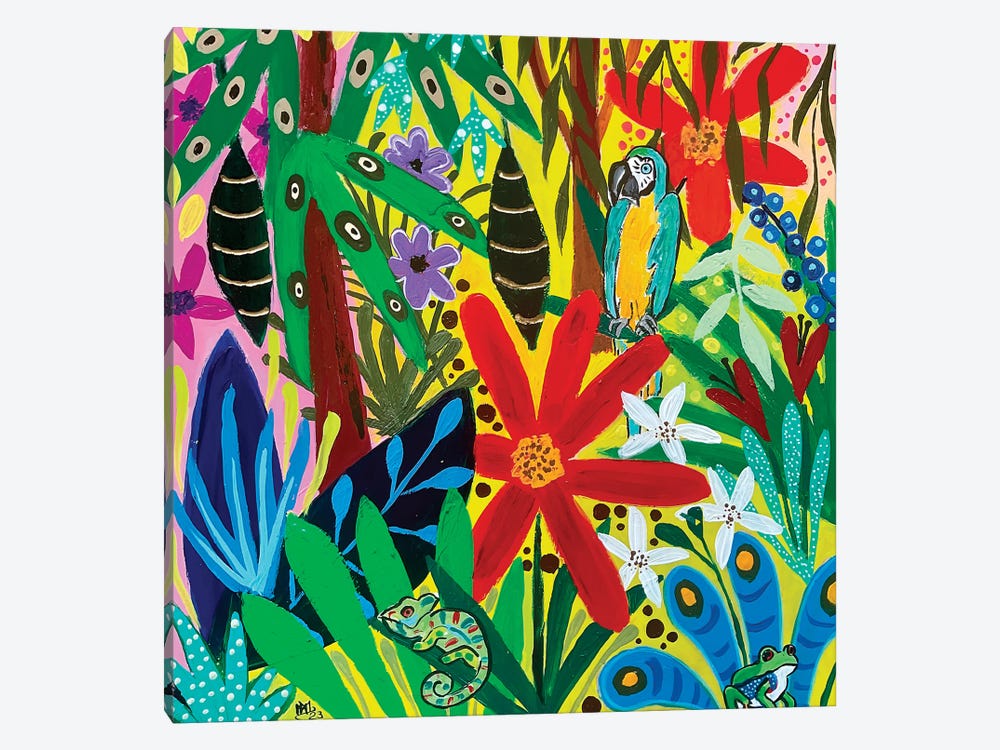 The Sounds Of The Rainforest by Magali Modoux 1-piece Canvas Art Print