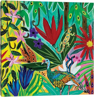 The Colors Of The Rainforest Canvas Art Print - Magali Modoux