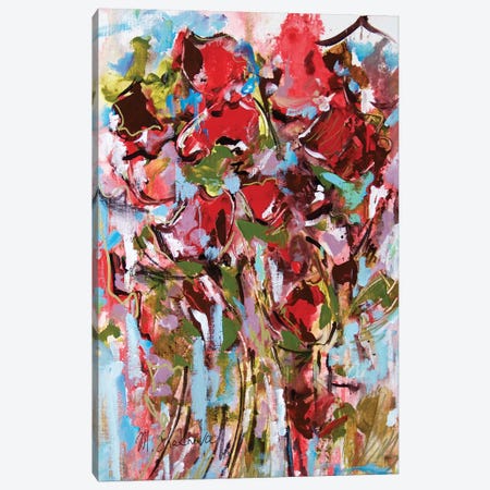 Summer Bouquet Canvas Print #MNA21} by Marianna Shakhova Canvas Wall Art