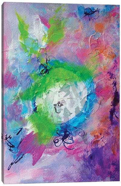 Happy Thoughts II Canvas Art Print - Abstracts for the Optimist