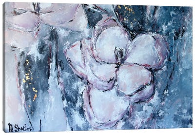 Magnolia Canvas Art Print - Pantone Ultra Violet 2018