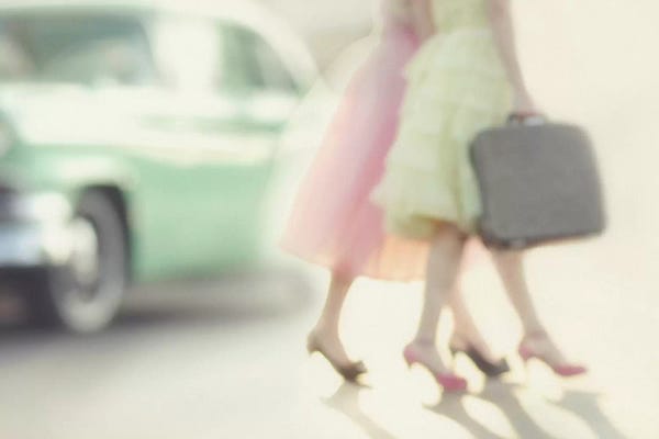 Vintage Styled Photography: Downtown Girls by Mandy Lynne
