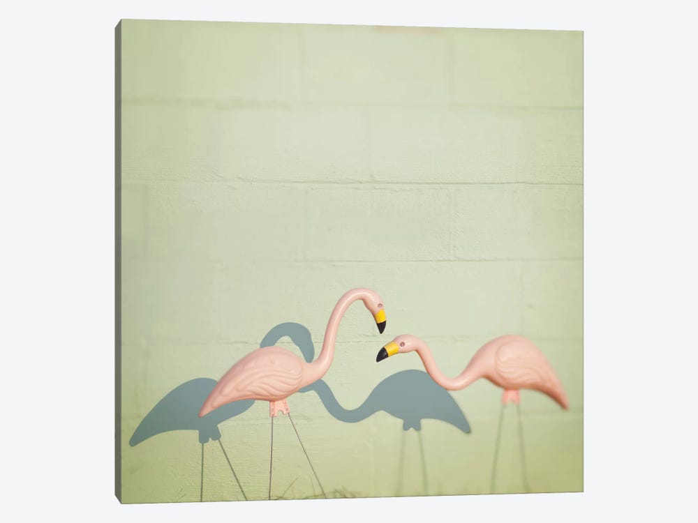 Flamingo II by Mandy Lynne 1-piece Canvas Wall Art