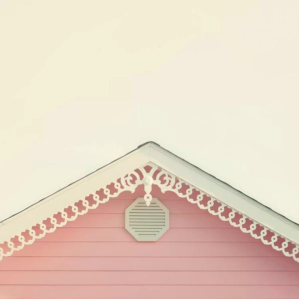 Mandy Lynne: Pink Gable by Mandy Lynne