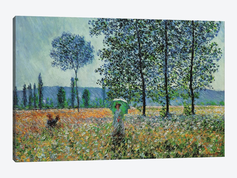 Felder Im Frühling by Claude Monet 1-piece Art Print