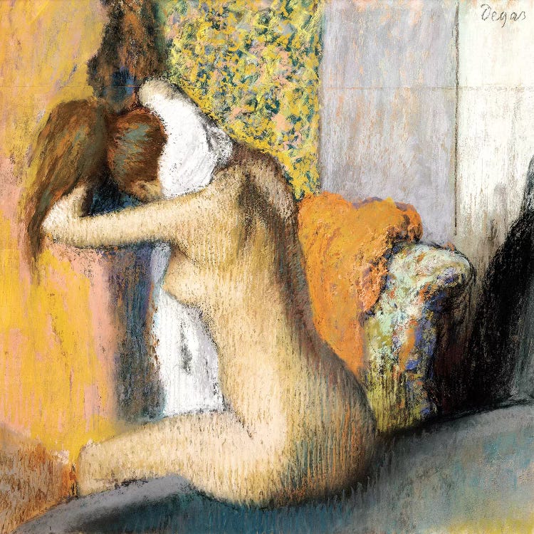 After the Bath, Woman Drying her Neck, 1898