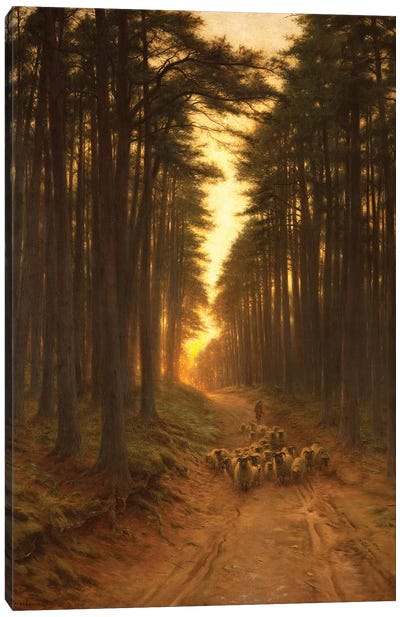 Now Came Still Evening On, c.1905 Canvas Art Print - Joseph Farquharson 