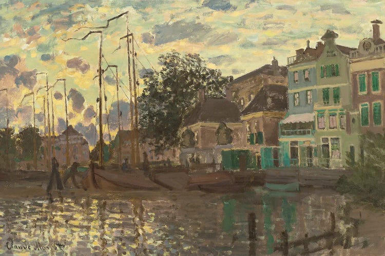 Le Dam à Zaandam, le soir, 1871