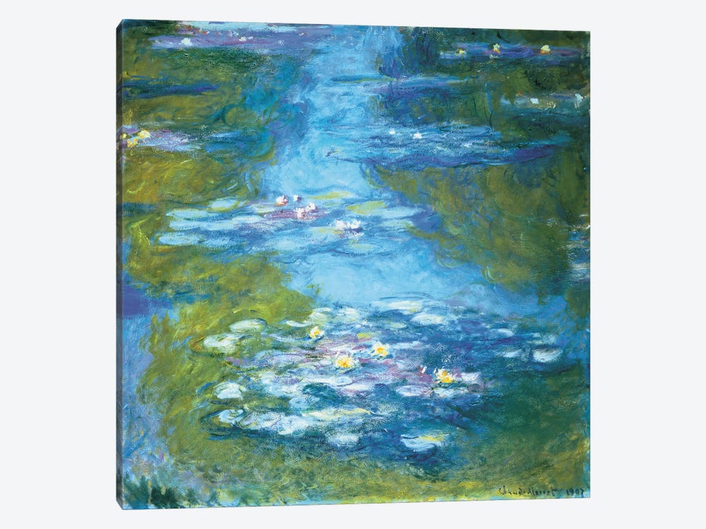 Nymphéas II by Claude Monet 1-piece Canvas Wall Art