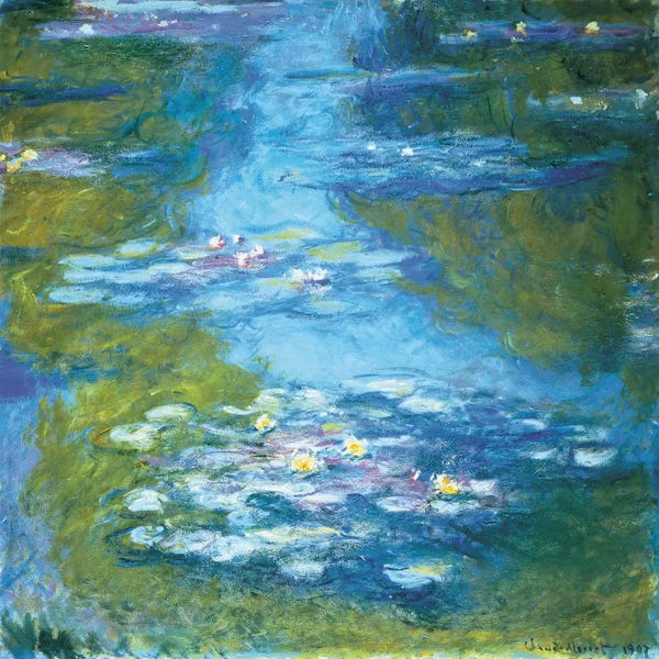 Re-Imagined Masters: Nymphéas II by Claude Monet