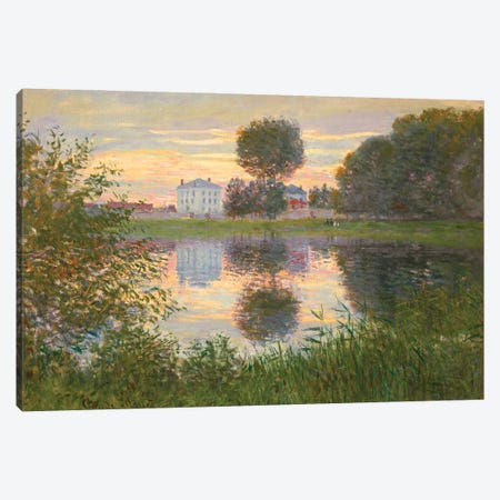 Ball Shaped Tree, Argenteuil, 1876 Canvas Print #MNE74} by Claude Monet Canvas Art