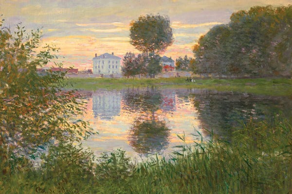 Impressionism: Ball Shaped Tree, Argenteuil, 1876 by Claude Monet