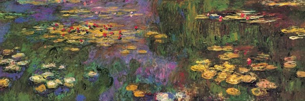 Re-Imagined Masterpieces: Water Lilies by Claude Monet