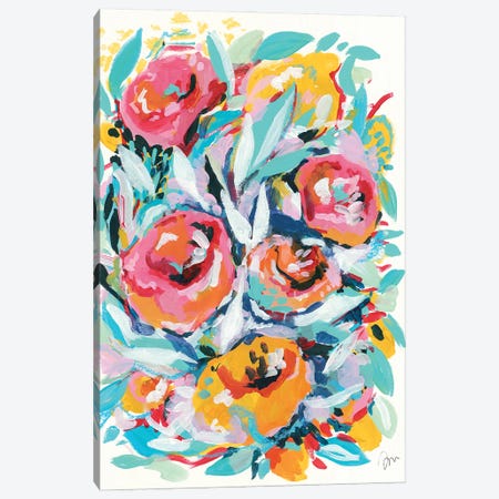 Rose Garden Canvas Print #MNG119} by Jessica Mingo Art Print