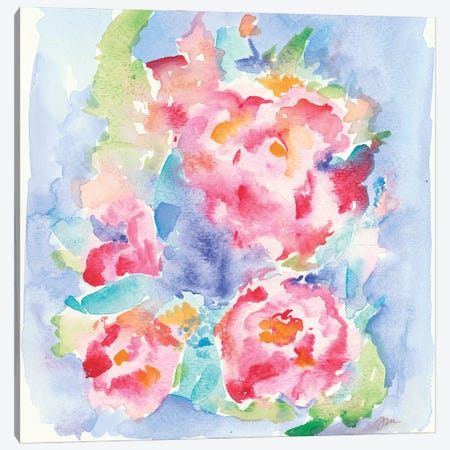 Pretty Petals Canvas Print #MNG11} by Jessica Mingo Canvas Print