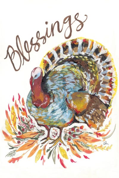 Jessica Mingo: Blessings Turkey by Jessica Mingo