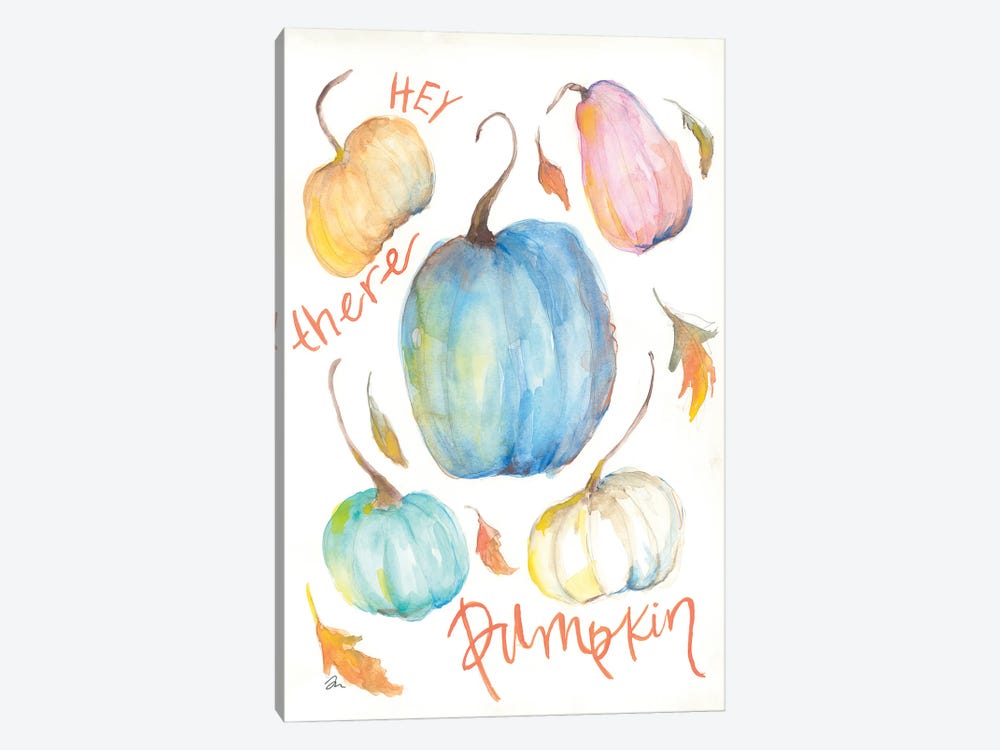 Hey There Pumpkin by Jessica Mingo 1-piece Art Print