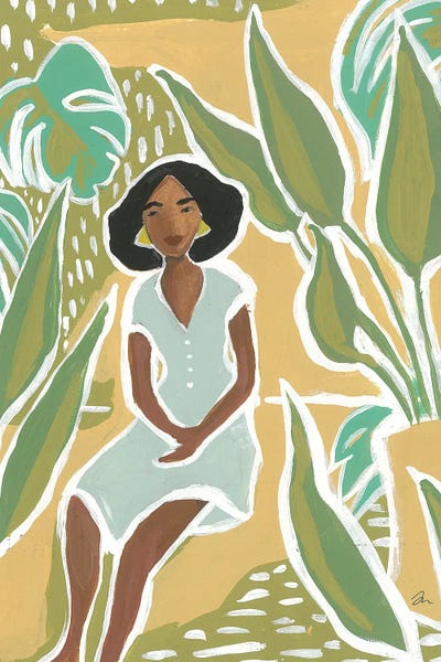 Monsteras: Warm Sunshine by Jessica Mingo