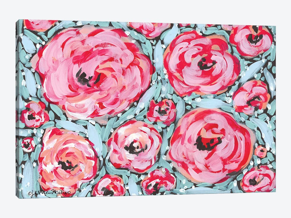 Rose Party by Jessica Mingo 1-piece Art Print