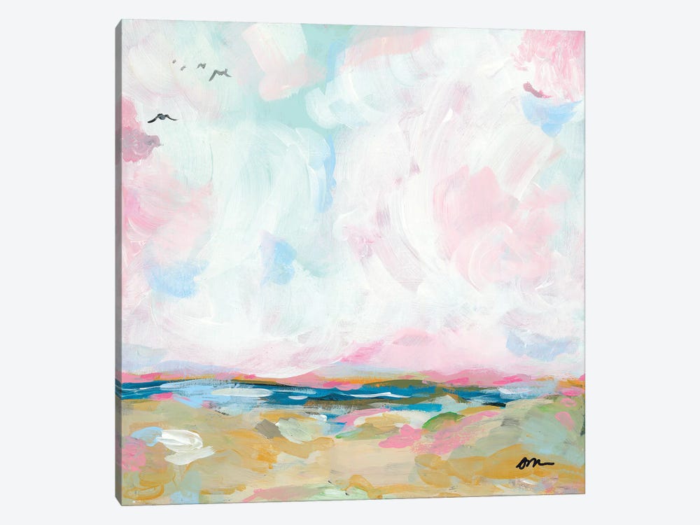 Beach Days I by Jessica Mingo 1-piece Canvas Art Print