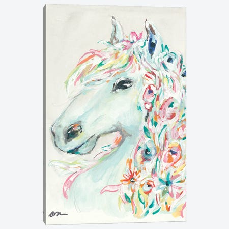 Pony Rose Canvas Print #MNG92} by Jessica Mingo Art Print