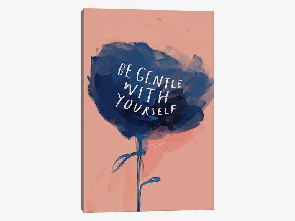 Be Gentle With Yourself by Morgan Harper Nichols 1-piece Canvas Artwork